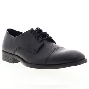 Calvin Klein Conner Small Tumbled Oxford Black Shoe CapToe Size 11.5